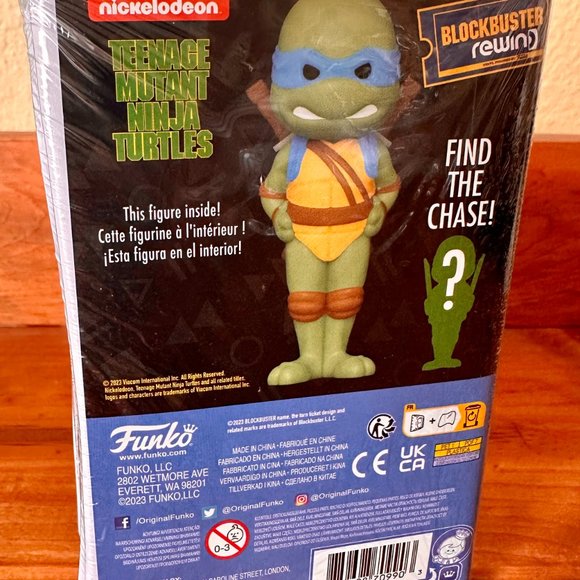 Teenage Mutant Ninja Turtles (1990) Leonardo Funko Rewind Vinyl Figure - Picture 8 of 9